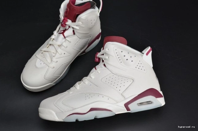 white Air 384664-116 Jordan Retro 6 Maroon 1125
